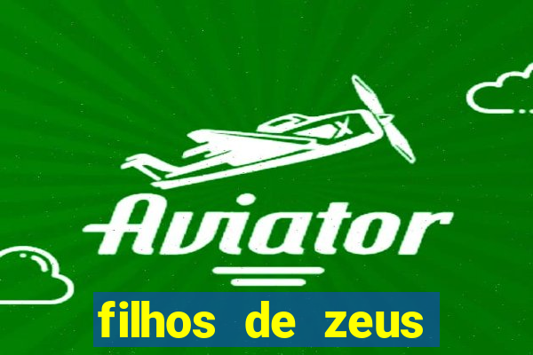 filhos de zeus mitologia grega